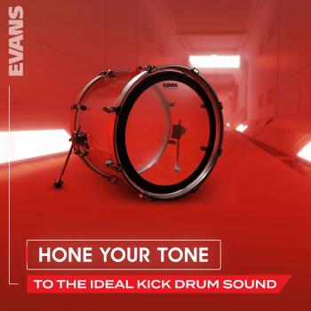 Evans BD22EMADHW Heavyweight Clear Bassdrum Fell 22