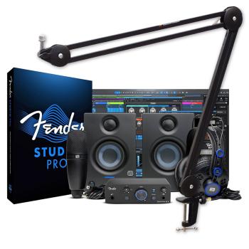 Fender Recording-Set Quantum Complete Bundle mit Gelenkarm