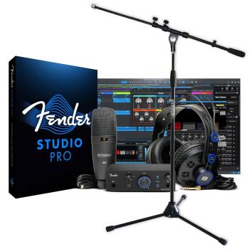 Fender Recording-Set Quantum Creator Bundle mit Stativ
