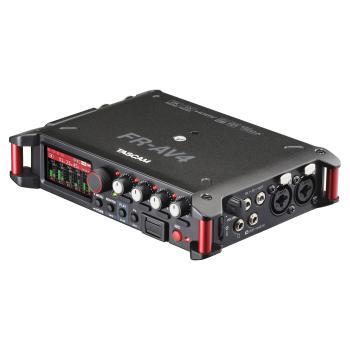 Tascam Audio-Recorder FR-AV4 4-Spur Feldrecorder mit Kabel