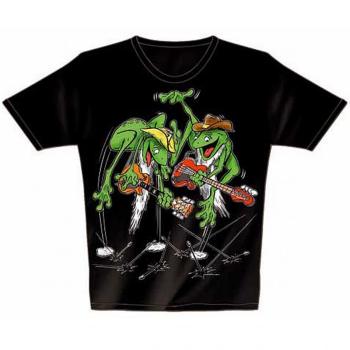 Rock You Guitare Gitarre T-Shirt Bullet Frog L