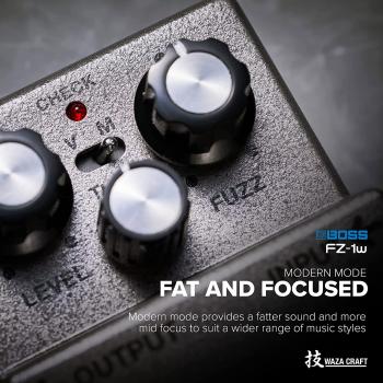 Boss FZ-1W Waza Fuzz Effektgerät mit Kabel
