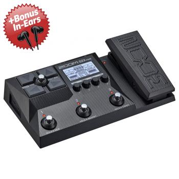 Zoom G2X Four Multi-Effekt-Gerät + Bonus In-Ear Kopfhörer