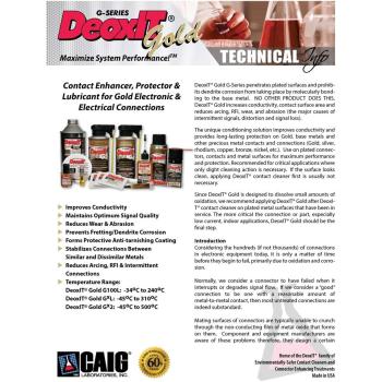 Caig DeoxIT G5S-6 Gold Kontaktspray