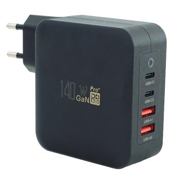 keepdrum USB Mehrfach-Schnell-Ladegerät GaN140 140 Watt