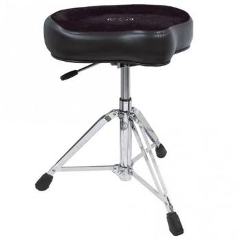 Roc-n-Soc Schlagzeughocker Gaslift Sattel-Sitz Schwarz
