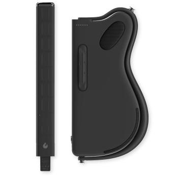Lava Music Gitarre Genie Smart-Gitarre Schwarz mit Ladegerät