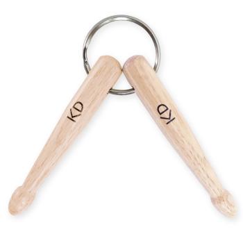 keepdrum Practice Pad Grau Übungspad 12 mit Schlüsselanhänger