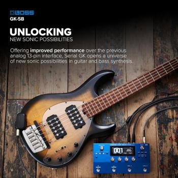 Boss GK-5B Basstonabnehmer für Synthesizer-Effektgeräte