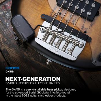 Boss GK-5B Basstonabnehmer für Synthesizer-Effektgeräte