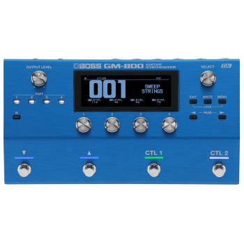 Boss Effektgerät GM-800 Synthesizer-Pedal für Gitarre und Bass