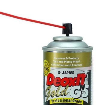 Caig DeoxIT Kontaktspray GN5S-6N Gold mit Tuch
