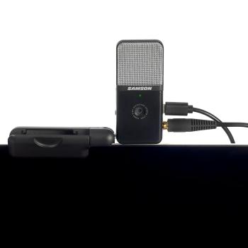 Samson Mikrofon Go Mic Video Clip on USB Mikrofon mit Kamera
