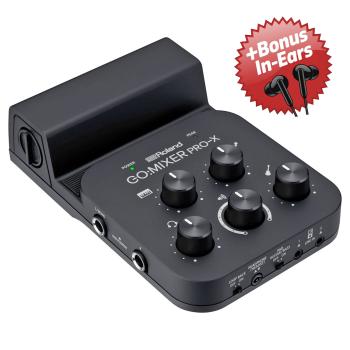 Roland GO:Mixer Pro-X Audio-Interface + Bonus In-Ear Kopfhörer
