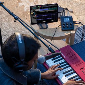 Roland Interface GO:Mixer Studio Audio-Mixer mit Kopfhörer