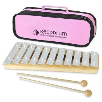Sonor Glockenspiel  GP Sopran mit Tasche Pink