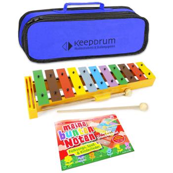 Sonor Glockenspiel GS mit Tasche und Liederbuch