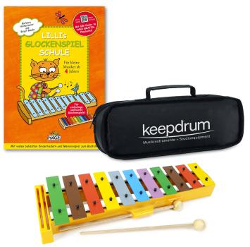 Sonor Glockenspiel GS mit Lehrbuch und Tasche