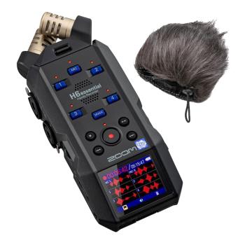 Zoom Audio-Recorder H6essential mit Windschutz WSH-4e
