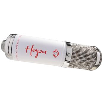 Monkey Banana Hapa USB-Mikrofon Weiss mit Gelenkarm