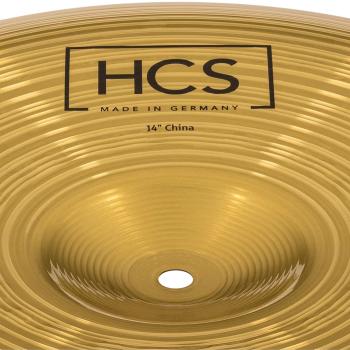 Meinl HCS China Becken 14 mit Schlagzeugstöcken