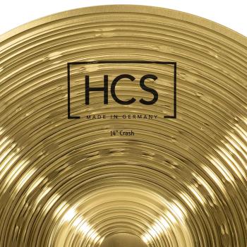 Meinl Becken HCS14C Crash 14 Zoll mit HKC Beckenarm