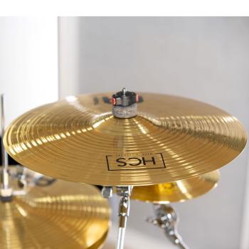 Meinl Becken HCS14C Crash 14 Zoll mit Galgen-Beckenständer