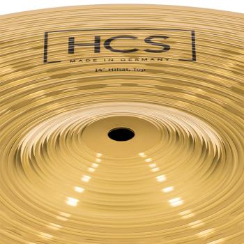 Meinl Becken HCS14H Hi-Hat 14 Zoll mit Schlagzeugstöcken
