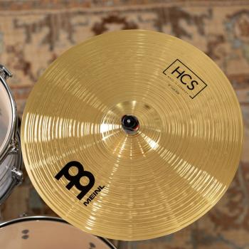 Meinl Becken HCS18CR Crash Ride 18 Zoll mit Schlagzeugstöcken