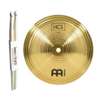 Meinl Becken HCS8B Bell 8 Zoll Effektbecken mit Drumsticks