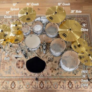 Meinl Beckenset HCS-SCS1 Ultimate Cymbal Set 9 teilig
