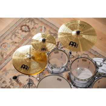 Meinl Beckenset HCS-SCS 6 teilig mit Schlagzeugstöcken