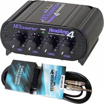 ART HeadAMP 4 Kopfhörer-Verstärker mit Kabel