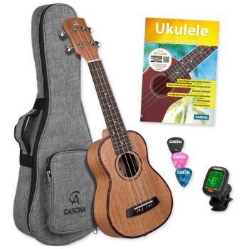 Cascha Ukulele HH-2027 Sopran Ukulele Set