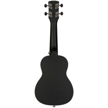 Cascha Ukulele HH-3969 Sopran Ukulele Linde Schwarz Set
