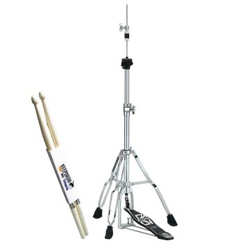 Tama Hihat Maschine HH45WN Stage Master mit Schlagzeugstöcken