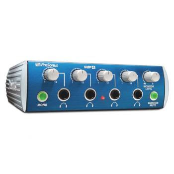 PreSonus HP4 Kopfhörerverstärker mit Kopfhörer