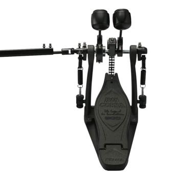 Tama Doppel-Fußmaschine HP600DTWMB Iron Cobra mit Schlagzeugstöcken
