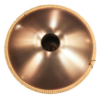 Patera Handpan HPDM-10 Compact Edelstahl D-Kurd mit Handpan-Ständer