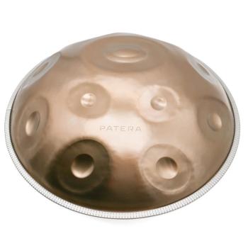 Patera Handpan HPDM-11 Compact Edelstahl D-Kurd mit Pflegemittel