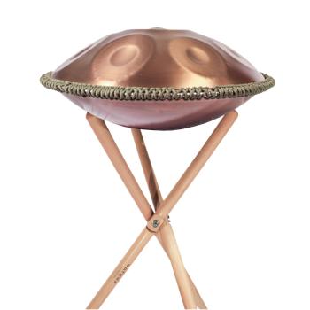 Patera Handpan HPDM-5 D-Amara Edelstahl mit Handpan-Ständer