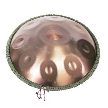 Patera Handpan HPDM-6 D-Kurd Edelstahl mit Handpan-Ständer