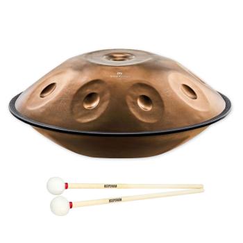 Meinl Sonic Energy Handpan HPSTL93CU Bb2 Amara mit Schlägel
