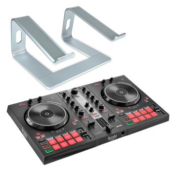 Hercules DJ Control Inpulse 300 MK2 mit Laptopständer