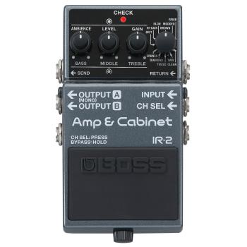 Boss IR-2 Amp Cabinet Verstärker-Simulator mit Klinkenkabel