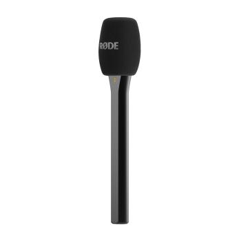 Rode Interview Micro Handadapter für Wireless Micro Schwarz mit Tuch