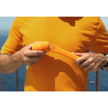 Rode Interview Micro Handadapter für Wireless Micro Orange mit Tuch