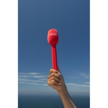 Rode Interview Micro Handadapter für Wireless Micro Rot mit Tuch