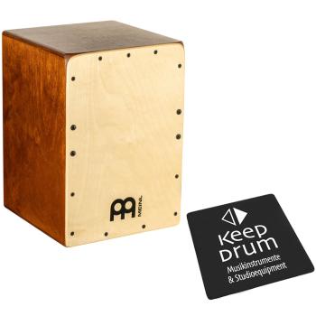 Meinl Percussion JC50AB-B Jam Cajon mit keepdrum Pad