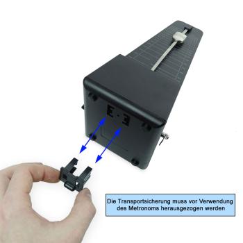 keepdrum Mechanisches Metronom mit personalisierter Gravur